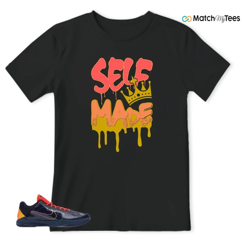 NIKE ZOOM KOBE 5 PROTRO X CAITLIN CLARK INDIANA FEVER SNEAKER Matching Tees t-shirt