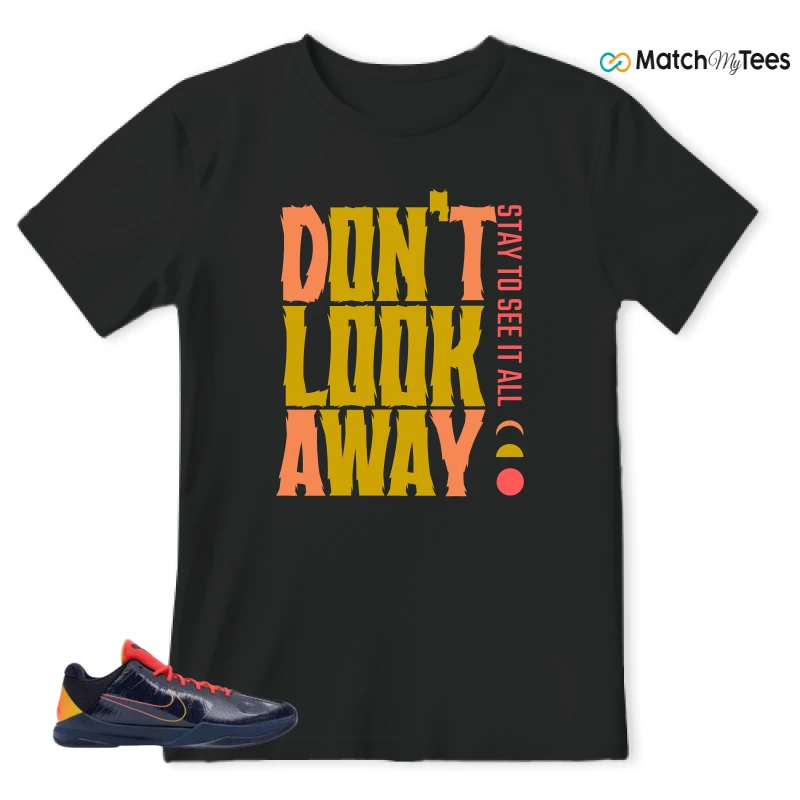 NIKE ZOOM KOBE 5 PROTRO X CAITLIN CLARK INDIANA FEVER SNEAKER Matching Tees t-shirt