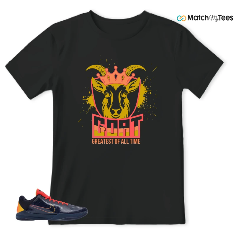 NIKE ZOOM KOBE 5 PROTRO X CAITLIN CLARK INDIANA FEVER SNEAKER Matching Tees t-shirt