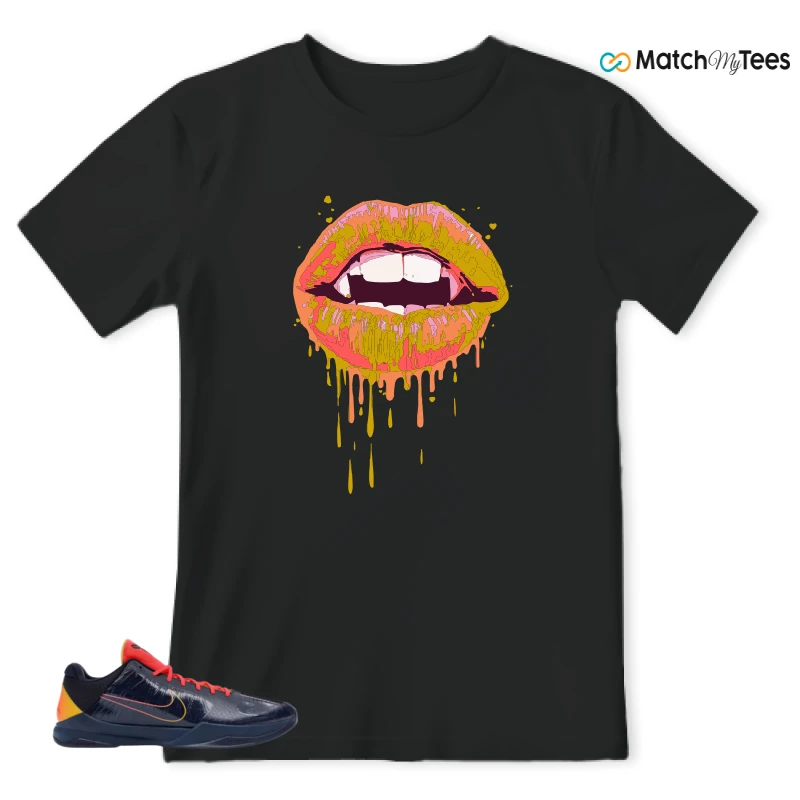 NIKE ZOOM KOBE 5 PROTRO X CAITLIN CLARK INDIANA FEVER SNEAKER Matching Tees t-shirt