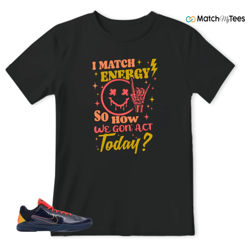 NIKE ZOOM KOBE 5 PROTRO X CAITLIN CLARK INDIANA FEVER SNEAKER Matching Tees t-shirt