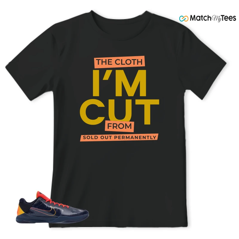 NIKE ZOOM KOBE 5 PROTRO X CAITLIN CLARK INDIANA FEVER SNEAKER Matching Tees t-shirt