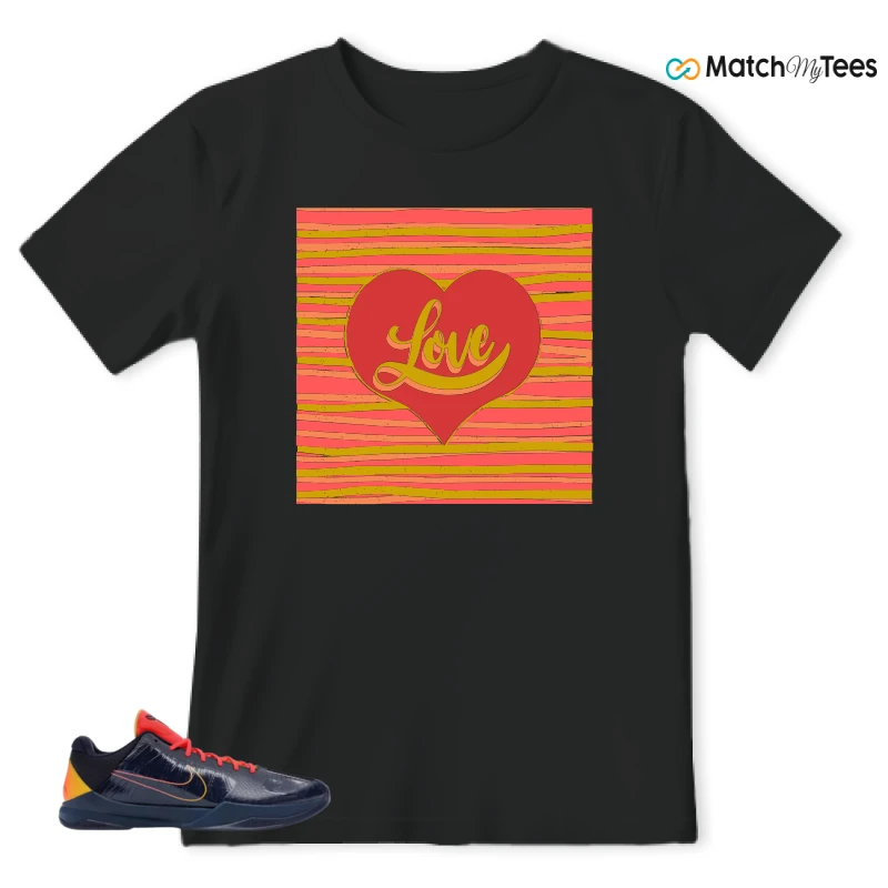 NIKE ZOOM KOBE 5 PROTRO X CAITLIN CLARK INDIANA FEVER SNEAKER Matching Tees t-shirt