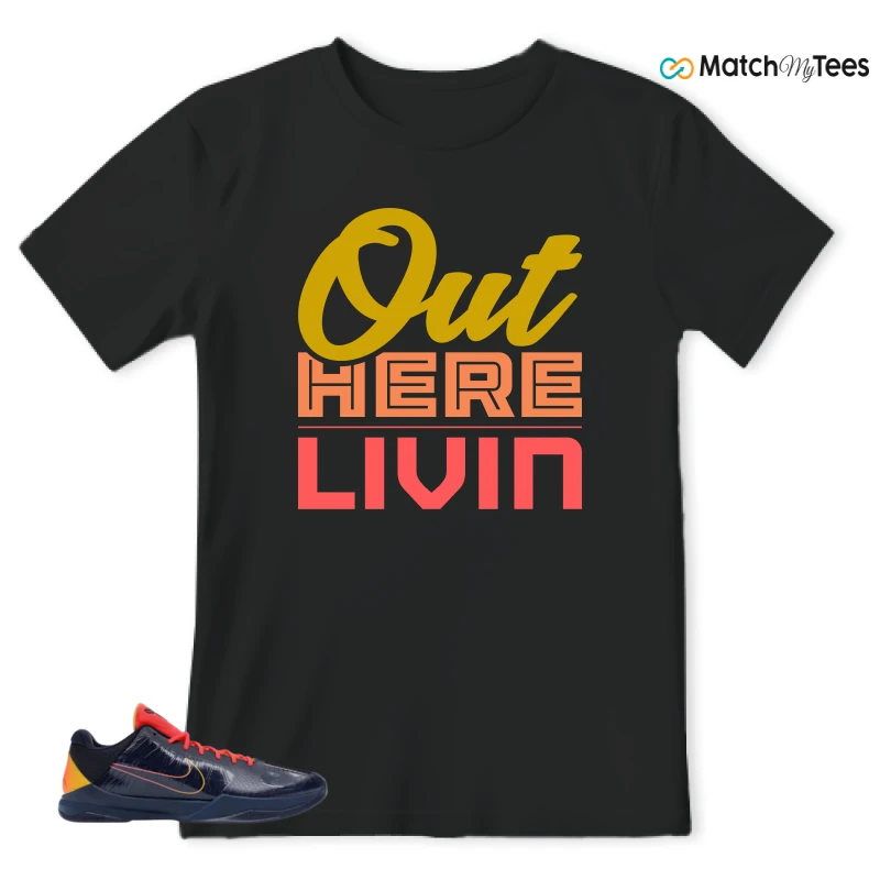 NIKE ZOOM KOBE 5 PROTRO X CAITLIN CLARK INDIANA FEVER SNEAKER Matching Tees t-shirt
