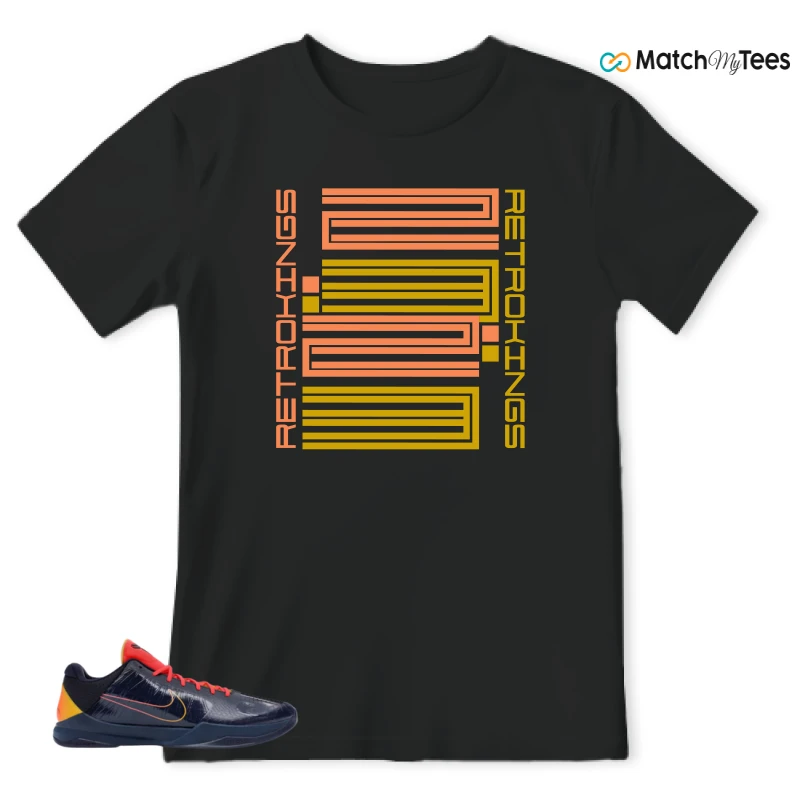 NIKE ZOOM KOBE 5 PROTRO X CAITLIN CLARK INDIANA FEVER SNEAKER Matching Tees t-shirt