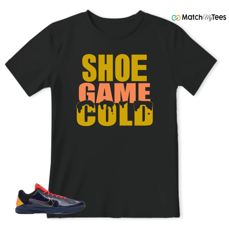 NIKE ZOOM KOBE 5 PROTRO X CAITLIN CLARK INDIANA FEVER SNEAKER Matching Tees t-shirt
