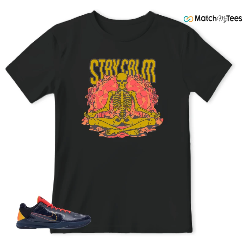 NIKE ZOOM KOBE 5 PROTRO X CAITLIN CLARK INDIANA FEVER SNEAKER Matching Tees t-shirt
