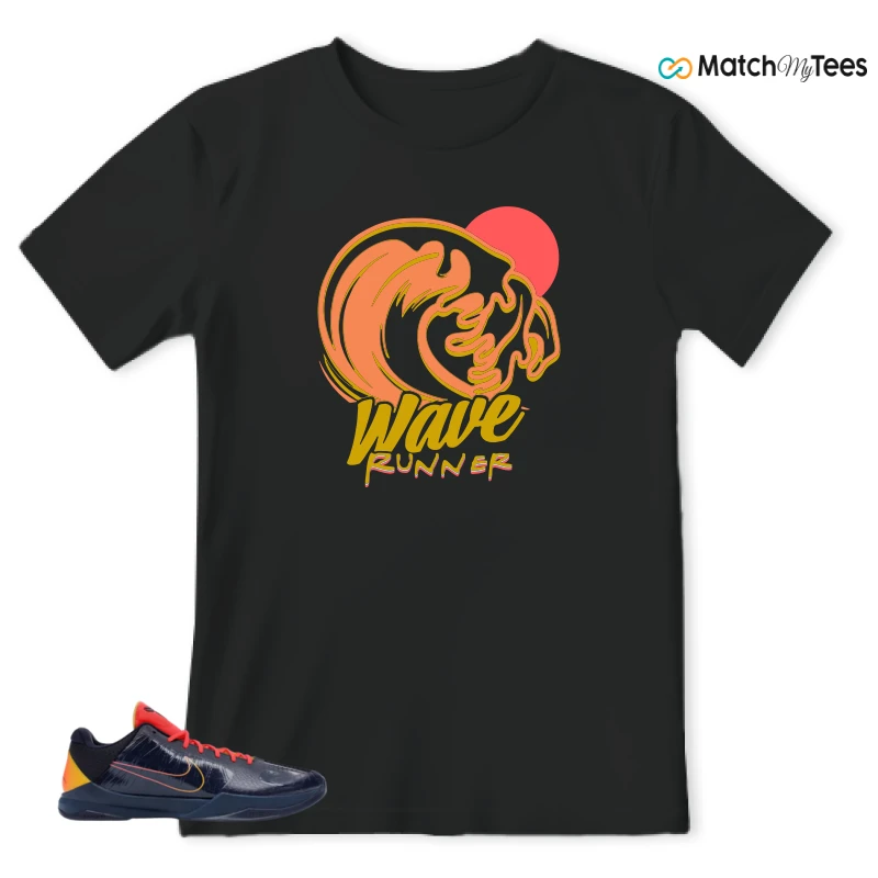 NIKE ZOOM KOBE 5 PROTRO X CAITLIN CLARK INDIANA FEVER SNEAKER Matching Tees t-shirt