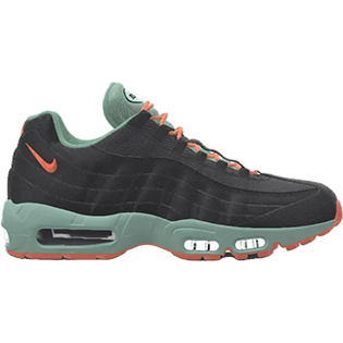 NIKE AIR MAX 95 BY YOU BLACK STEAM SNEAKER MULTI-COLOR