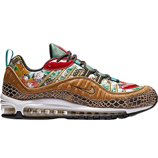 NIKE AIR MAX 98 CHINESE NEW YEAR (2019) SNEAKER WHEAT/METALLIC GOLD