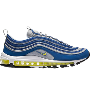 NIKE AIR MAX 97 OG ATLANTIC BLUE SNEAKER ATLANTIC BLUE/VOLTAGE YELLOW