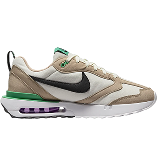 NIKE AIR MAX DAWN SE MOVING CO SNEAKER SAIL/HEMP/STADIUM GREEN