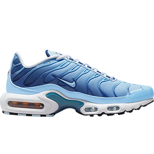 NIKE AIR MAX PLUS UNIVERSITY BLUE GRADIENT SNEAKER UNIVERSITY BLUE/WHITE