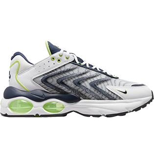 NIKE AIR MAX TW MIDNIGHT NAVY LEMON TWIST SNEAKER WHITE/LIGHT LEMON TWIST