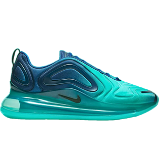 NIKE AIR MAX 720 SEA FOREST SNEAKER DEEP ROYAL BLUE/BLACK