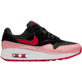 NIKE AIR MAX 1 VALENTINE'S DAY (2018) (GS) SNEAKER BLACK/SPEED RED
