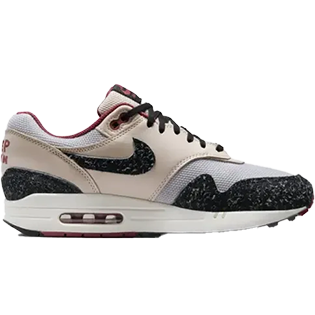 NIKE AIR MAX 1 VAST GREY AND PEARL WHITE SNEAKER OFF NOIR/WHITE