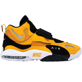 NIKE AIR MAX SPEED TURF STEELERS SNEAKER UNIVERSITY GOLD/WHITE