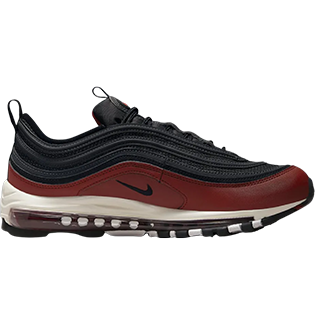 NIKE AIR MAX 97 BLACK TEAM RED SNEAKER TEAM RED/BLACK