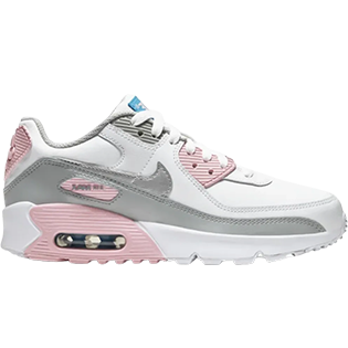 NIKE AIR MAX 90 METALLIC PINK SNEAKER LIGHT SMOKE GREY/WHITE