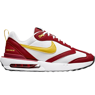 NIKE AIR MAX DAWN GYM RED VIVID SULFUR WMNS SNEAKER GYM RED/WHITE
