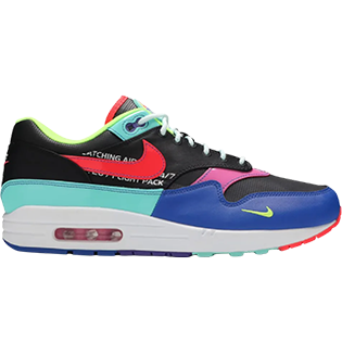NIKE AIR MAX 1 PARACHUTE SNEAKER MULTI-COLOR