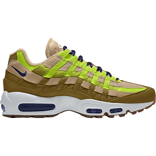 NIKE AIR MAX 95 UNLOCKED BY YOU SNEAKER MULTI-COLOR