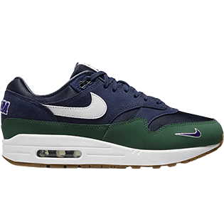 NIKE AIR MAX 1 GORGE GREEN (WOMEN'S) SNEAKER OBSIDIAN/WHITE