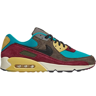 NIKE AIR MAX 90 NRG RIDGEROCK TURBO GREEN SNEAKER RIDGEROCK/BLACK