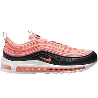 NIKE AIR MAX 97 IN SALMON PINK WOMEN SNEAKER WHITE/SALMON PINK