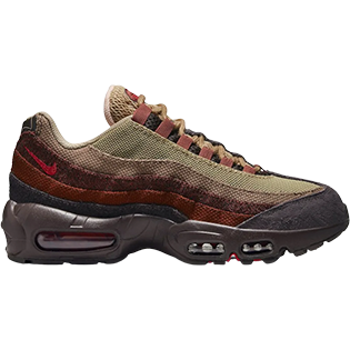 NIKE AIR MAX 95 ANATOMY OF AIR (WOMEN'S) SNEAKER BROWN BASALT/OXEN BROWN