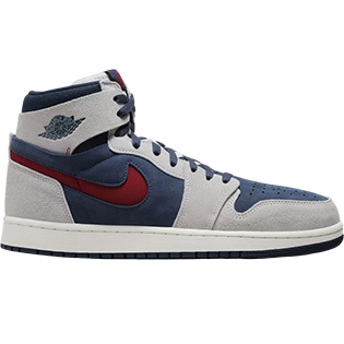 NIKE AIR JORDAN 1 HIGH ZOOM COMFORT 2 OLYMPIC MIDNIGHT NAVY VARSITY RED SUMMIT WHITE SNEAKER MIDNIGHT NAVY/VARSITY RED
