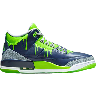 NIKE JORDAN 3 RETRO DOERNBECHER HUGO SNEAKER MULTI-COLOR/MULTI-COLOR-MULTI-COLOR