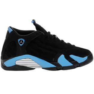 NIKE AIR JORDAN 14 RETRO BLACK UNIVERSITY BLUE (2026) (GS) SNEAKER