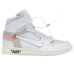 NIKE AIR JORDAN 1 RETRO HIGH VIRGIL ABLOH ARCHIVE ALASKA SNEAKER