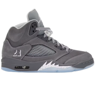 NIKE AIR JORDAN 5 WOLF GREY SNEAKER