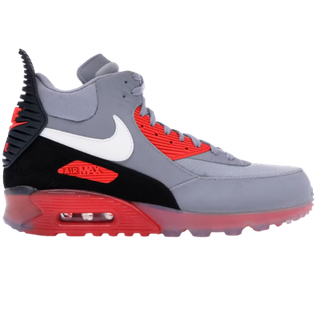 NIKE AIR MAX 90 SNEAKERBOOT ICE WOLF GREY INFRARED SNEAKER