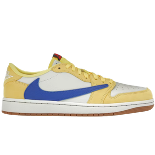 NIKE JORDAN 1 RETRO LOW OG SP TRAVIS SCOTT CANARY (WOMEN'S) SNEAKER